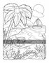 Stress Relief Kleurboek - Jade Summer - Kleurboek Volwassen Tieners - Kleurplaten Sierlijke Dieren Bloemen Fantasie - Hygge Onstpanning Kleurboek - 21,6x27,9cm - 60 Tekeningen - Incl. 1 Alcoholmarker