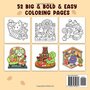 Hygge Place Kleurboek - Coco Wyo - Kleurboek Volwassenen En Tieners - Bold & Easy Kleurplaten - Makkelijke Designs Relaxation - Lieve Kleine Knusse Hoekjes - 22x22 cm - 52 Kleurplaten - Incl. 1 Alcoholmarker