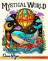 Mystical World Kleurboek - Coco Wyo - Kleurboek Volwassenen En Tieners - Creatieve Fantasie Kleurplaten - Feeën, Sprookjes, Landschappen - 40 Unieke Illustraties - Incl. 1 Alcoholmarker