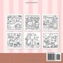 Little Fuzzy Kleurboek - Bold & Easy - Kleurboek Volwassen & Tieners - Simpele Lieve Kleurplaten - Cute & Cozy - Lieve Dierenvriendjes - Lieve Hoekjes - 22x22cm - 40 Kleurplaten - Incl. 1 Alcoholmarke