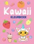 Kawaii Kleurboek - Kleurboek Volwassenen En Kinderen - Eten Drinken Dieren Leuk Voorwerpen - Simpele Kleurplaten - Ontspanning - A4 - 50 Kleurplaten - Incl. 1 Alcoholmarker