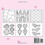 Comfy Patterns Kleurboek - Bold & Easy - Tiny Daisy - Kleurboek Volwassenen en Tieners - Lieve Leuke Patronen - Simpel Afbeeldingen Dikke Lijnen - 22x22cm - 50 Kleurplaten - Incl. 1 alcoholmarker