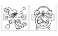 Cozy Love Kleurboek - Cute & Cozy - Bold & Easy - Kleurboek Volwassenen En Tieners - Schattige Eenvoudige Kleurplaten Liefde - Simpele Hygge Ontwerpen - 40 Kleurplaten - Incl. 1 Alcoholmarker