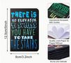 Mini Notitieboekjes Met Quote - Zwarte Notitieboekjes - Inspirerende Quotes - Zaknotitieboekjes - Zwart Met Gekleurde Letters - 12,5cmx8cm - 10 Stuks