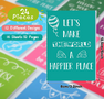 Mini Notitieboekjes Met Quote - Gekleurde Notitieboekjes - Inspirerende Quotes - Zaknotitieboekjes - Kleur Met Witte Letters - 12,5cmx8cm - 10 Stuks