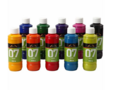 Glasverf - Porseleinverf - Diverse Kleuren - Waterbasis - Glanzend en Transparant - 250ml - Verf Set 10 Stuks - Geschikt voor Glas, Porselein, Plastic