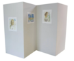 Presentatiewanden - Vouwbaar Displaysysteem - Stevig Karton - Lichtgewicht & Stabiel - Ideaal Voor Beurzen, Kantoren & Presentaties - 4 Panelen - 190x360 cm - Dikte 4 mm - 3 Stuks