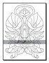 Color by Number Flowers - Kleuren op Nummer Kleurboek - Jade Summer - Bloemen Kleurplaten - Kleur-op-Nummer Kleurboek - 50 Unieke Blloemenillustraties - 21,5 x 28 cm - Incl. 1 Alcoholmarker