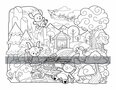 Kawaii Town Kleurboek - Jade Summer - Schattige Dieren - Fantasy Kleurboek - Kawaii Illustraties - Kleurboek Volwassenen En Tieners - 45 Kawaii Illustraties - 21,5 x 28 cm - Incl. 1 Alcoholmarker