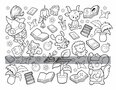 Kawaii Town Kleurboek - Jade Summer - Schattige Dieren - Fantasy Kleurboek - Kawaii Illustraties - Kleurboek Volwassenen En Tieners - 45 Kawaii Illustraties - 21,5 x 28 cm - Incl. 1 Alcoholmarker