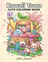 Kawaii Town Kleurboek - Jade Summer - Schattige Dieren - Fantasy Kleurboek - Kawaii Illustraties - Kleurboek Volwassenen En Tieners - 45 Kawaii Illustraties - 21,5 x 28 cm - Incl. 1 Alcoholmarker