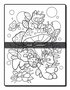 Tiny Animals Kleurboek - Jade Summer - Schattige Dieren Kleurboek - Humoristisch Kleurboek - Relaxation Volwassenen En Tieners - Fuzzy Animals - 21,5 x 28 cm - 40 Pagina's - Incl. 1 Alcoholmarker