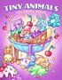 Tiny Animals Kleurboek - Jade Summer - Schattige Dieren Kleurboek - Humoristisch Kleurboek - Relaxation Volwassenen En Tieners - Fuzzy Animals - 21,5 x 28 cm - 40 Pagina's - Incl. 1 Alcoholmarker