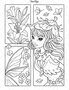 Fairy Beauties Kleurboek - Coco Wyo - Fantasie Kleurboek - Feeën Sprookjes Kleurplaten - Kleurboek Voor Volwassenen En Tieners - 41 Gedetailleerde Feeën - 21,6 x 27,9 cm - Incl. 1 Alcoholmarker