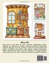 Relaxing Corner Kleurboek - Coco Wyo - Cozy Kleurboek - Rustgevende Kleurplaten - Mindfulness Kleuren - 40 Kleurplaten  Knusse Gezellige Hoekjes - 21,5 x 28 cm - Incl. 1 Alcoholmarker