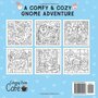 Comfy Gnomes Kleurboek - Kabouter Kleurplaten - Hygge Kleurboek - Knusse Kabouters - Schattige Gnome Illustraties - Relax Kleurboek - 32 Kleurplaten -Ê21,5 x 21,5 cm - Incl. 1 Alcoholmarker
