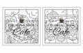 Comfy Gnomes Kleurboek - Kabouter Kleurplaten - Hygge Kleurboek - Knusse Kabouters - Schattige Gnome Illustraties - Relax Kleurboek - 32 Kleurplaten -Ê21,5 x 21,5 cm - Incl. 1 Alcoholmarker