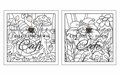 Comfy Gnomes Kleurboek - Kabouter Kleurplaten - Hygge Kleurboek - Knusse Kabouters - Schattige Gnome Illustraties - Relax Kleurboek - 32 Kleurplaten -Ê21,5 x 21,5 cm - Incl. 1 Alcoholmarker