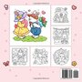 Spring Time Kleurboek - Lente Kleurboek - Kleurboek Bloemen - Schattige Dieren - Tuin Kleurboek - Kleurboek Kinderen Volwassenen - 42 Bold En Easy Kleurplaten  21,5 x 21,5 cm - Incl. 1 Alcoholmarker