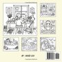Girl Moments Kleurboek - Cozy Kleurboek - Girly Kleurplaten - Schattige Illustraties Kleuren - Girl Lifestyle Kleuren - 40 Knusse Momenten Kleuren -Ê21,5 x 21,5 cm - Incl. 1 Alcoholmarker