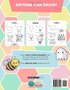 How to Draw Kawaii - Kawaii Tekenen - Stap-voor-Stap Tekenen - Schattige Tekeningen Leren -Ê101 Schattige Dingen Om Te Tekenen -Ê21,59 xÊ27,94 cm - Incl. 1 Alcoholmarker