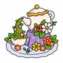 Garden Corners Kleurboek - Tuin Kleurboek - Kleurboek Volwassenen En Tieners - Tuinhoekjes Kleuren - Natuur Illustraties - 40 Tuinplaatjes - Knusse Kleurplaten - 21,5 x 21,5 cm - Incl. 1 Alcoholmarker