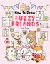 How to Draw Fuzzy Friends - Tekenboek - Vivi Tinta - Schattige Dieren Tekenen - Leer Tekenen Stap voor Stap - Lieve Schattige Fuzzy Dieren En Voorwerpen - 21,5 x 28 cm - Incl. 1 Alcoholmarker