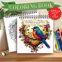 Hartjes kleurboek - Kleurboek Volwassenen En Tieners - Luxe kleurpapier - Mandala en hart patronen - 30 Unieke Kleurpagina's Met Prachtige Hartvormige En Sierlijke Patronen - 100gsm - 21x21cm