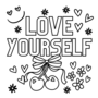 Girl Therapy kleurboek - Bold & Easy - Kleurboek Volwassenen en Tieners - Self Care - Simpele Cozy Illustraties - 40 Lieve Kleurplaten Girl Things - Incl. 1 Alcoholmarker