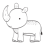 Kleurboek Dieren - Simpele Dieren Kleurboek - Kleurboek Kinderen Dieren - Kleurboek Peuters Kleuters Jonge Kinderen - Eenvoudige Grote Kleurplaten - Coloring Book Animals - 21x21cm - 24 Tekeningen