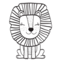 Kleurboek Dieren - Simpele Dieren Kleurboek - Kleurboek Kinderen Dieren - Kleurboek Peuters Kleuters Jonge Kinderen - Eenvoudige Grote Kleurplaten - Coloring Book Animals - 21x21cm - 24 Tekeningen