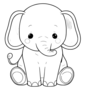 Kleurboek Dieren - Simpele Dieren Kleurboek - Kleurboek Kinderen Dieren - Kleurboek Peuters Kleuters Jonge Kinderen - Eenvoudige Grote Kleurplaten - Coloring Book Animals - 21x21cm - 24 Tekeningen