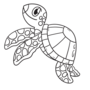 Kleurboek Dieren - Simpele Dieren Kleurboek - Kleurboek Kinderen Dieren - Kleurboek Peuters Kleuters Jonge Kinderen - Eenvoudige Grote Kleurplaten - Coloring Book Animals - 21x21cm - 24 Tekeningen