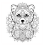 Dieren Mandala Kleurboek - Kleurboek dieren - Volwassenen En Tieners - Dieren Mandala's - Mandala Animals - 21x21cm - 40 Kleurplaten - Incl. Alcoholmarker
