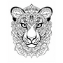 Dieren Mandala Kleurboek - Kleurboek dieren - Volwassenen En Tieners - Dieren Mandala's - Mandala Animals - 21x21cm - 40 Kleurplaten - Incl. Alcoholmarker