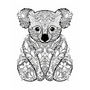 Dieren Mandala Kleurboek - Kleurboek dieren - Volwassenen En Tieners - Dieren Mandala's - Mandala Animals - 21x21cm - 40 Kleurplaten - Incl. Alcoholmarker