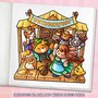 Kleurboek Cozy Europe - Kleurboek Europa - Gezellige Illustraties - Europese Tafereeltjes - Knusse Kleurplaten - Europese Cultuur - 22,59x22,59cm - 40 Kleurplaten - Incl. 1 Alcoholmarker