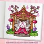 Cozy Japan Kleurboek - Japan Thema Kleurboek - Cozy Japanse Cultuur Kleuren - Geisha Tuinen Cherry Blossom Kleurboek - Kawaii Illustraties - 21,59 x 21,59 cm - 40 Cozy Kleurplaten - Incl. 1 Alcoholmarker