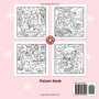 Bestie Goals Kleurboek - Vriendschap Kleurboek - Best Friends Kleurboek - Meiden Kleurboek - Cozy Kleurboek - 21,59 x 21,59 cm - 40 Cozy Kleurplaten - Incl. 1 Alcoholmarker