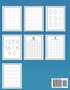 Letters En Cijfers Leren Schrijven Oefenboek - Kinderen Beginners Preschool Werkboek Voor overtrekken - 100 Pagina's - Incl. Krijtje