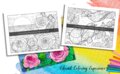 Kleuren Op Nummer Glas In Lood Vlinders Bloemen - Glas In Lood Kleurplaten Butterflies Flowers - Stained Glass - Kleurboek Natuur Volwassenen En Tieners - A4 - 40 Kleurplaten In Mozaek Stijl