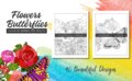 Kleuren Op Nummer Glas In Lood Vlinders Bloemen - Glas In Lood Kleurplaten Butterflies Flowers - Stained Glass - Kleurboek Natuur Volwassenen En Tieners - A4 - 40 Kleurplaten In Mozaek Stijl