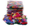 Donsveren Diverse Kleuren - Super Zachte Veertjes - Decoratieve Gekleurde Veren - Knutselveren - Hobby Veren - Sierveren - 7-8 cm - 10x50 gram