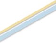 Studio Ins & Outs - Set Van 2 Washi Tape - Pastel 1.0 - Masking Tape - Decoratieve Plakband - Tape Lijnenpatroon (0,5cm) - Tape Hartjesprint (1cm) - Pastelkleuren