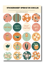 Studio Ins & Outs - Stickervel Cirkels Spring’25 - Ronde Lentestickers - Cirkelstickers - 20 Lente Illustraties