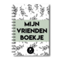Studio Ins & Outs - Vriendenboekje - Invulboek Vrienden - Vriendenboek Basisschool - Herinneringsboekje - A5 - Groen