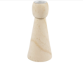Kaarsenhouders - Hoog Model - 14,5 cm Hoog - 6,5 cm Diameter - Set van 10 - Luxe Glazen Kandelaars voor Kaarsen & Tafeldecoratie