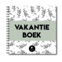 Invulboek Vakantie - Vakantieboek Reisdagboek - Reisherinneringen Boek - Vakantie Fotoboek - Travel Journal - 21x21cm - Groen